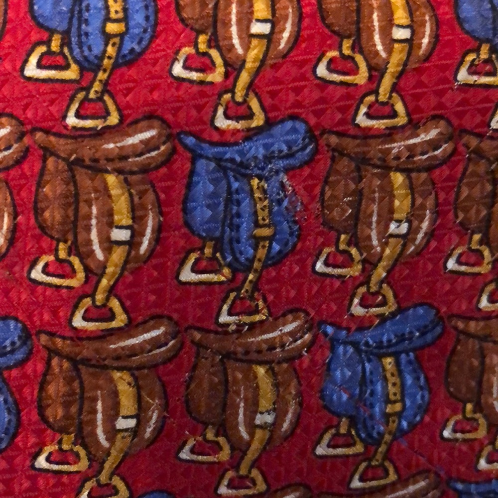 Burberry silk gorgeous tie - Picture 6 of 6